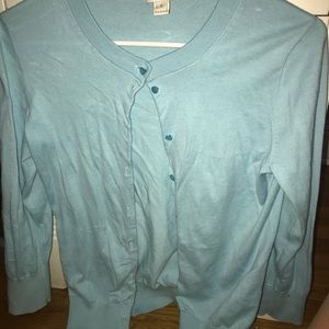 J. Crew Claire Cardigan, Size S, Baby Blue